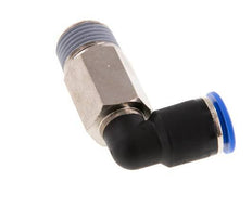 12mm x R1/2'' 90 graden L-verbinding Messing/PA 66 Insteekfitting Buitendraad Lange Huls Draaibaar NBR