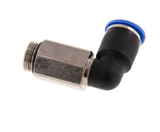 12mm x G3/8'' 90 graden L-verbinding Messing/PA 66 Insteekfitting Buitendraad Lange Huls Draaibaar NBR