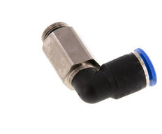 12mm x G3/8'' 90 graden L-verbinding Messing/PA 66 Insteekfitting Buitendraad Lange Huls Draaibaar NBR