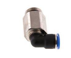 10mm x G1/2'' 90 graden L-verbinding Messing/PA 66 Insteekfitting Buitendraad Lange Huls Draaibaar NBR