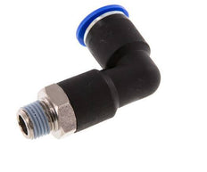 12mm x R1/4'' 90 graden L-verbinding Messing/PA 66 Insteekfitting Buitendraad Lange Behuizing Draaibaar NBR [2 Stuks]