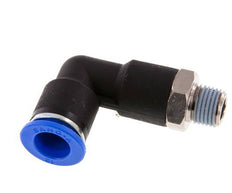 12mm x R1/4'' 90 graden L-verbinding Messing/PA 66 Insteekfitting Buitendraad Lange Behuizing Draaibaar NBR [2 Stuks]