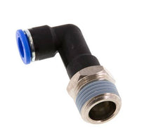 10mm x R1/2'' 90 graden L-verbinding Messing/PA 66 Insteekfitting Buitendraad Lange Behuizing Draaibaar NBR [2 Stuks]