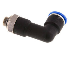 10mm x G1/8'' 90 graden L-verbinding Messing/PA 66 Insteekfitting Buitendraad Lange Behuizing Draaibaar NBR [2 Stuks]
