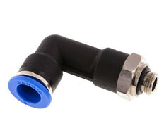 10mm x G1/8'' 90 graden L-verbinding Messing/PA 66 Insteekfitting Buitendraad Lange Behuizing Draaibaar NBR [2 Stuks]