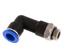 10mm x G1/4'' 90 graden L-verbinding Messing/PA 66 Insteekfitting Buitendraad Lange Behuizing Draaibaar NBR [2 Stuks]