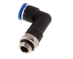 10mm x G1/4'' 90 graden L-verbinding Messing/PA 66 Insteekfitting Buitendraad Lange Behuizing Draaibaar NBR [2 Stuks]