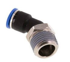 10mm x R1/2'' 45 graden L-verbinding Messing/PA 66 Insteekfitting Buitendraad NBR [2 Stuks]