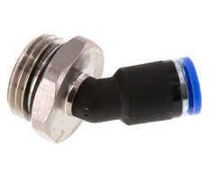 8mm x G1/2'' 45 graden L-verbinding Messing/PA 66 Insteekfitting Buitendraad NBR [2 Stuks]