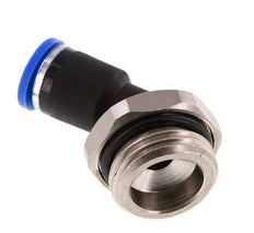 8mm x G1/2'' 45 graden L-verbinding Messing/PA 66 Insteekfitting Buitendraad NBR [2 Stuks]