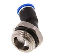 8mm x G1/2'' 45 graden L-verbinding Messing/PA 66 Insteekfitting Buitendraad NBR [2 Stuks]