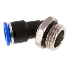 10mm x G1/2'' 45 graden L-verbinding Messing/PA 66 Insteekfitting Buitendraad NBR [2 Stuks]
