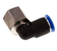 12mm x G1/2'' 90 graden L-verbinding Messing/PA 66 Insteekfitting Binnendraad Draaibaar NBR