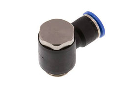 10mm x G3/8'' 90 graden L-vorm Messing/PA 66 Insteekfitting Buitendraad Draaibaar NBR [2 Stuks]