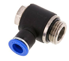 10mm x G1/2'' 90 graden L-vorm Messing/PA 66 Insteekfitting Buitendraad Draaibaar NBR