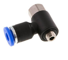 4mm x M 5 Elbow Messing/PA 66 Insteekfitting Buitendraad Binnendraad NBR [2 Stuks]