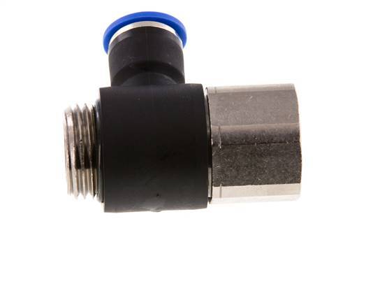 10mm x G1/2'' Elbow Messing/PA 66 Insteekfitting Buitendraad Binnendraad NBR