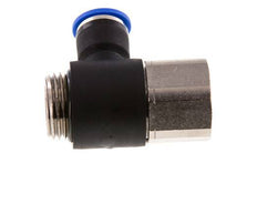 10mm x G1/2'' Elbow Messing/PA 66 Insteekfitting Buitendraad Binnendraad NBR