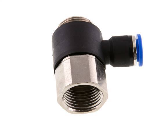 10mm x G1/2'' Elbow Messing/PA 66 Insteekfitting Buitendraad Binnendraad NBR