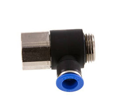 10mm x G1/2'' Elbow Messing/PA 66 Insteekfitting Buitendraad Binnendraad NBR