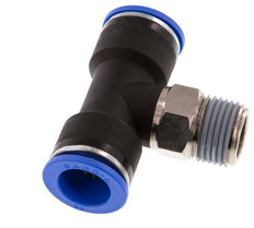 16mm x R1/2'' inline T-stuk Messing/PA 66 Insteekfitting Buitendraad Draaibaar NBR