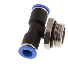 8mm x G1/2'' inline T-stuk Messing/PA 66 Insteekfitting Buitendraad Draaibaar NBR