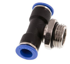 10mm x G1/2'' inline T-stuk Messing/PA 66 Insteekfitting Buitendraad Draaibaar NBR