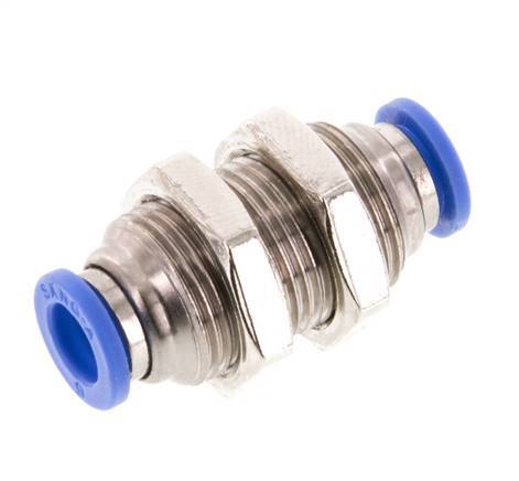 6mm Messing/PA 66 Insteekfitting Schotdoorvoer NBR [2 Stuks]