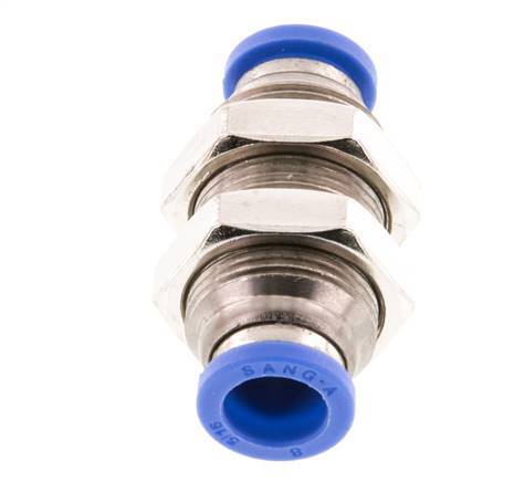 8mm Messing/PA 66 Insteekfitting Schotdoorvoer NBR [2 Stuks]