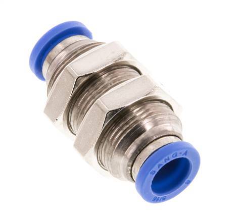 8mm Messing/PA 66 Insteekfitting Schotdoorvoer NBR [2 Stuks]