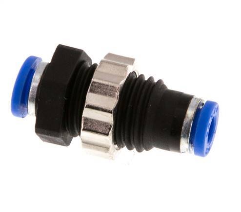 4mm PA 66 Insteekfitting Schotdoorvoer NBR [2 Stuks]