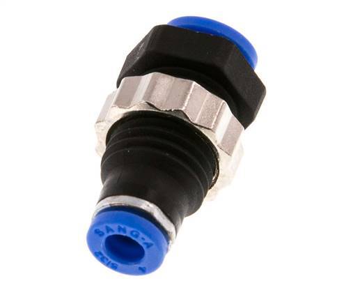 4mm PA 66 Insteekfitting Schotdoorvoer NBR [2 Stuks]