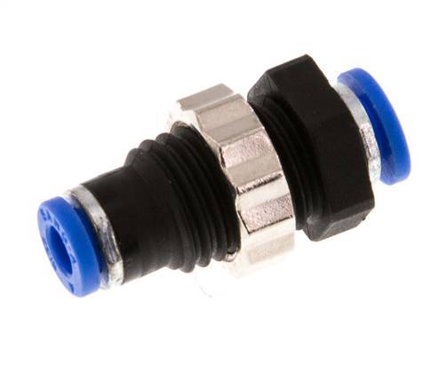 4mm PA 66 Insteekfitting Schotdoorvoer NBR [2 Stuks]