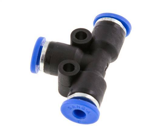 3mm T-koppeling PA 66 Insteekfitting NBR [2 Stuks]
