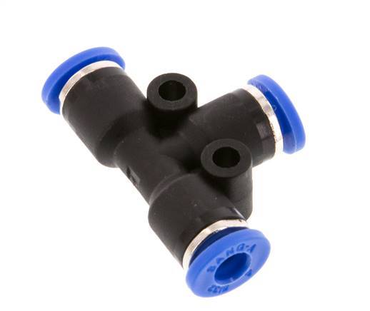 4mm T-koppeling PA 66 Insteekfitting NBR [2 Stuks]