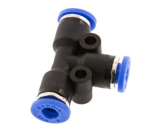 4mm T-koppeling PA 66 Insteekfitting NBR [2 Stuks]
