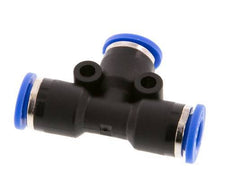 6mm T-koppeling PA 66 Insteekfitting NBR [2 Stuks]
