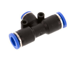 4mm x 8mm T-koppeling PA 66 Insteekfitting NBR [2 Stuks]
