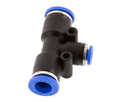 4mm x 8mm T-koppeling PA 66 Insteekfitting NBR [2 Stuks]