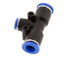 4mm x 8mm T-koppeling PA 66 Insteekfitting NBR [2 Stuks]