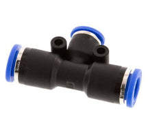 6mm x 8mm T-koppeling PA 66 Insteekfitting NBR [2 Stuks]