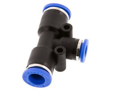 6mm x 8mm T-koppeling PA 66 Insteekfitting NBR [2 Stuks]