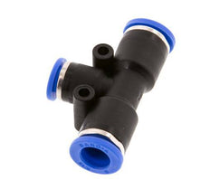 6mm x 8mm T-koppeling PA 66 Insteekfitting NBR [2 Stuks]