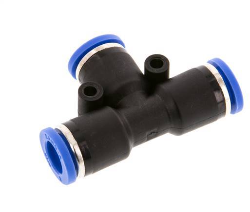 8mm T-koppeling PA 66 Insteekfitting NBR [2 Stuks]