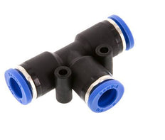 8mm T-koppeling PA 66 Insteekfitting NBR [2 Stuks]