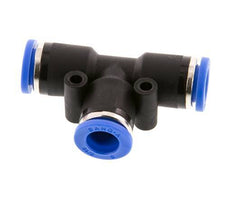 8mm T-koppeling PA 66 Insteekfitting NBR [2 Stuks]