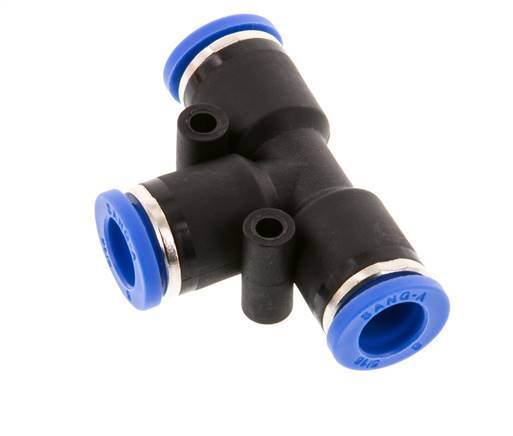 8mm T-koppeling PA 66 Insteekfitting NBR [2 Stuks]