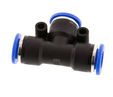 10mm T-koppeling PA 66 Insteekfitting NBR [2 Stuks]