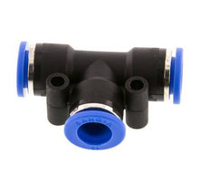 10mm T-koppeling PA 66 Insteekfitting NBR [2 Stuks]