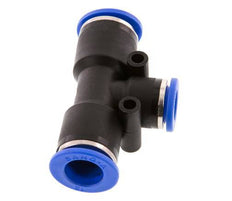 10mm x 12mm T-koppeling PA 66 Insteekfitting NBR [2 Stuks]